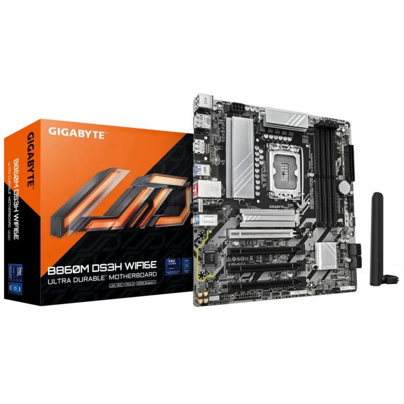 GIGABYTE B860M DS3H WIFI6E (MICRO ATX)