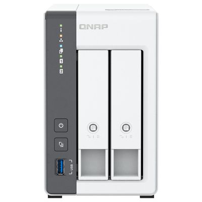 Serveur NAS QNAP TS-216G - 2 Baies - Blanc