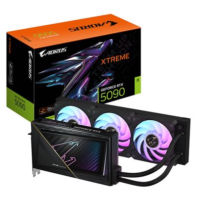 Carte Graphique GIGABYTE RTX 5090 AORUS XTREME - 32 Go GDDR7 - Noir