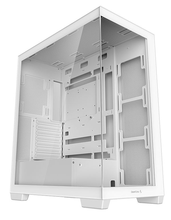 DeepCool Boîtier PC ATX Blanc Double CG580 WH