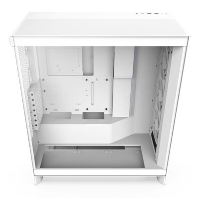 NZXT H7 Flow RGB Blanc - Boîtier PC Double Chambre