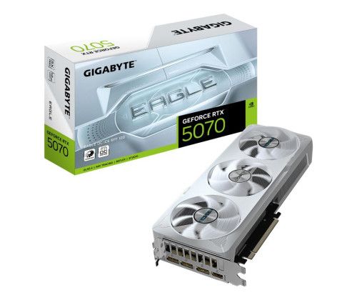GIGABYTE RTX 5070 EAGLE OC ICE – Carte Graphique Gaming Compacte