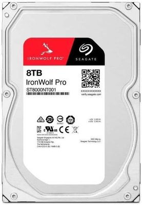 Disque Dur Seagate IronWolf Pro - 8 To - SATA III - 7200 tr/min