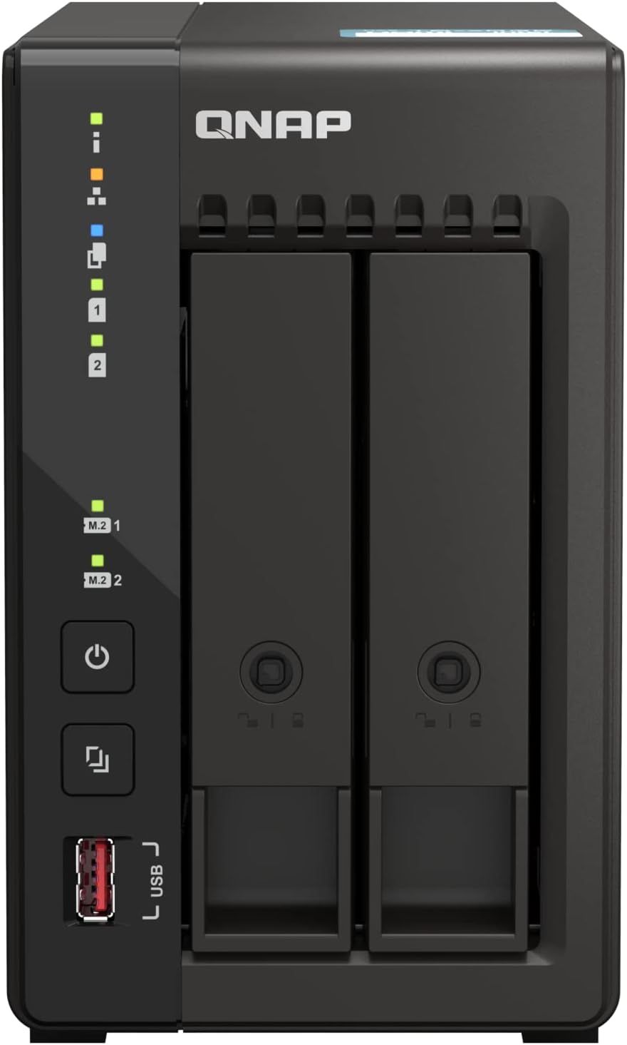 QNAP TS-253E 8G NAS - 2 baies