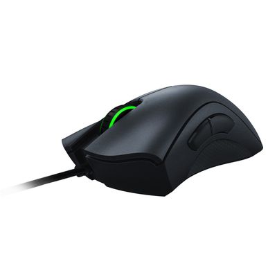 Razer DeathAdder Essential, Droitier, Optique, USB Type-A, 6400 DPI, Noir