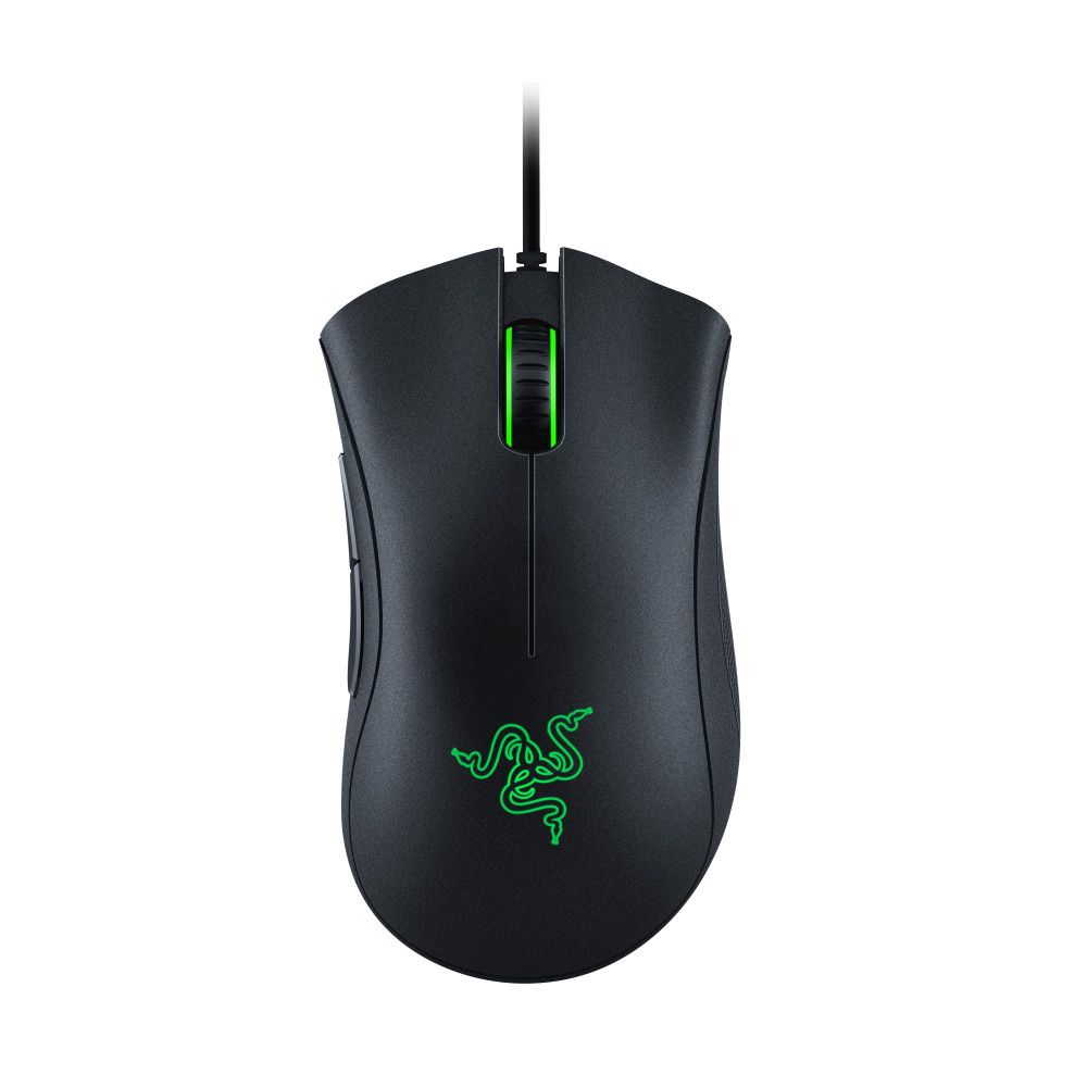 Razer DeathAdder Essential, Droitier, Optique, USB Type-A, 6400 DPI, Noir