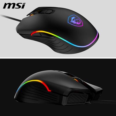MSI FORGE GM300 souris Jouer Droitier USB Type-A Optique