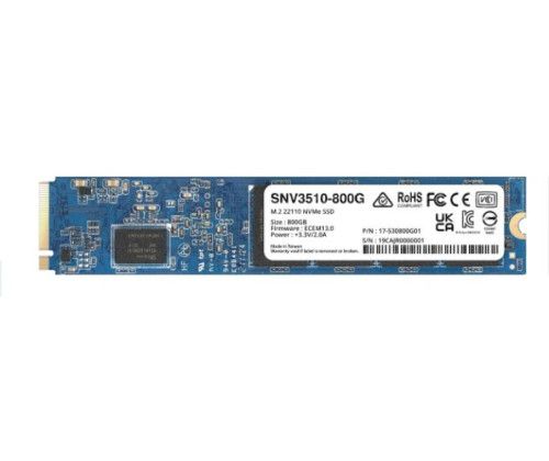 SYNOLOGY SNV3510-800G SSD PCIe 3.0 x4 (NVMe) - 800 Go