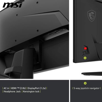 MSI Écran Gaming MAG 242F 24'' FHD 200Hz - Noir