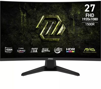 MSI MAG 275CF X24 27" 240Hz 0.5ms écran incurvé gaming