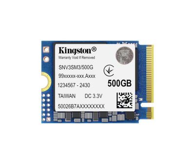 Kingston SSD NV3 NVMe PCIe 4.0 M.2 2230 - 500Go/1To/2To
