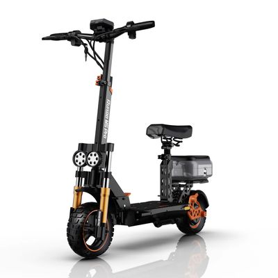 Ruitoo M5 Pro – Trottinette électrique adulte 1600W, 55 km/h, autonomie 80 km avec siège et coffre Ruitoo M5 Pro – Trottinette électrique adulte 1600W, 55 km/h, autonomie 80 km avec siège et coffre