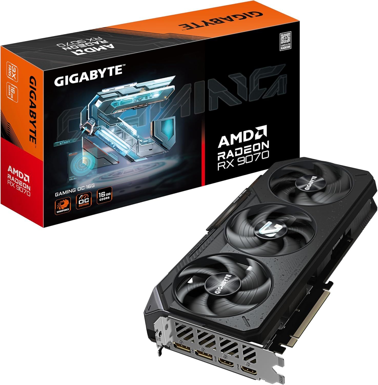 GIGABYTE RX9070 GAMING OC-16GD
