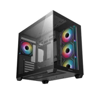 Boîtier PC gaming Deepcool CG530 4F Noir