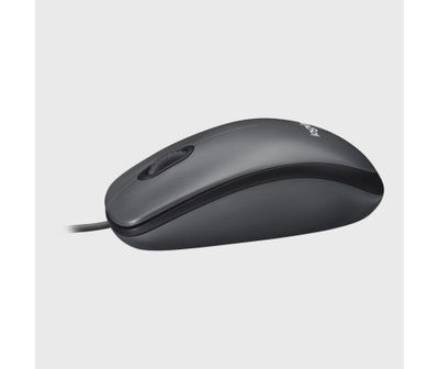 Logitech Souris Optique Filaire USB Classique Noire