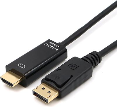 Câble  DisplayPort vers HDMI mâle vers mâle  1.8m