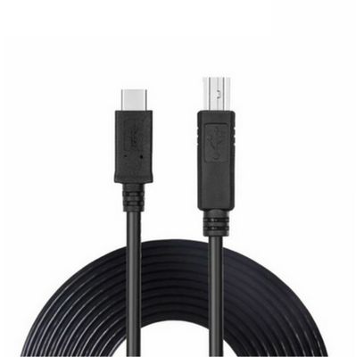 Câble USB-C vers USB-B 2.0 pour Imprimante et Instruments