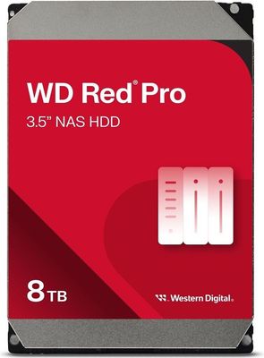 Western Digital Red Pro - Disque Dur NAS Interne 8 To