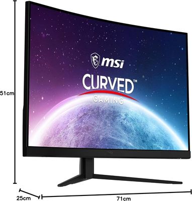 Écran PC Gaming MSI G32C4X - 31,5" Incurvé - FHD - 250Hz - 1ms