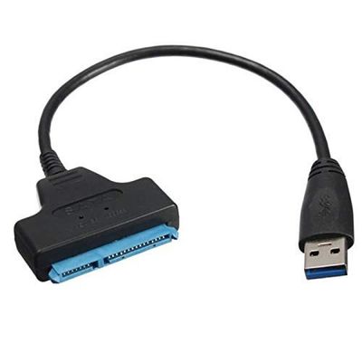 Câble adaptateur USB vers SATA pour transférer un disque dur SATA 2,5"