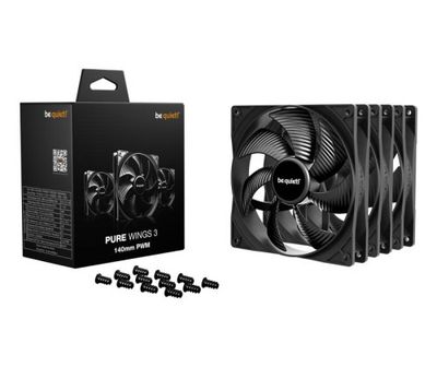 BE QUIET! VENTI PURE WINGS 3 140mm PWM 3-Pack