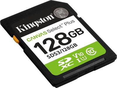 Kingston Canvas Select Plus Gen3 SD 128GB