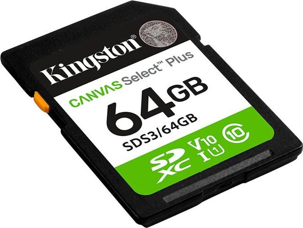 Kingston Canvas Select Plus Gen3 SD 64GB