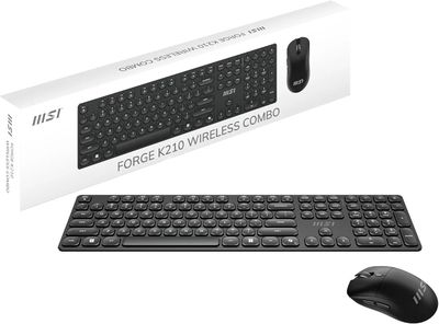MSI Forge K210 Wireless Combo - Blanc