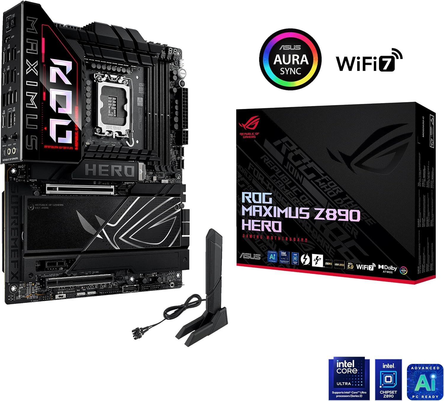 ASUS ROG MAXIMUS Z890 HERO  LGA 1851