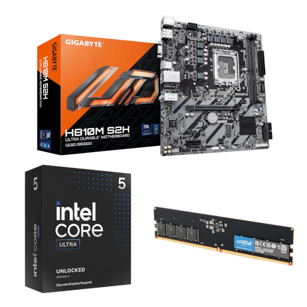 Kit INTEL Core Ultra 5 225 - H810M S2H - DDR5 8Go