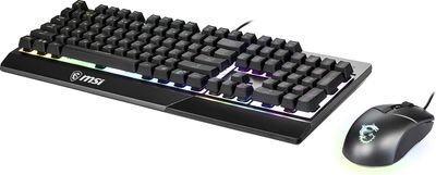MSI Vigor GK30 Combo clavier  AZERTY + souris filaire - Noir - RGB