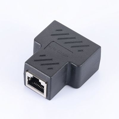 Coupleur RJ45 Femelle vers 2 Femelles pour Réseau Ethernet