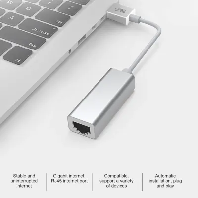Adaptateur USB 3.0 vers Réseau Gigabit RJ45