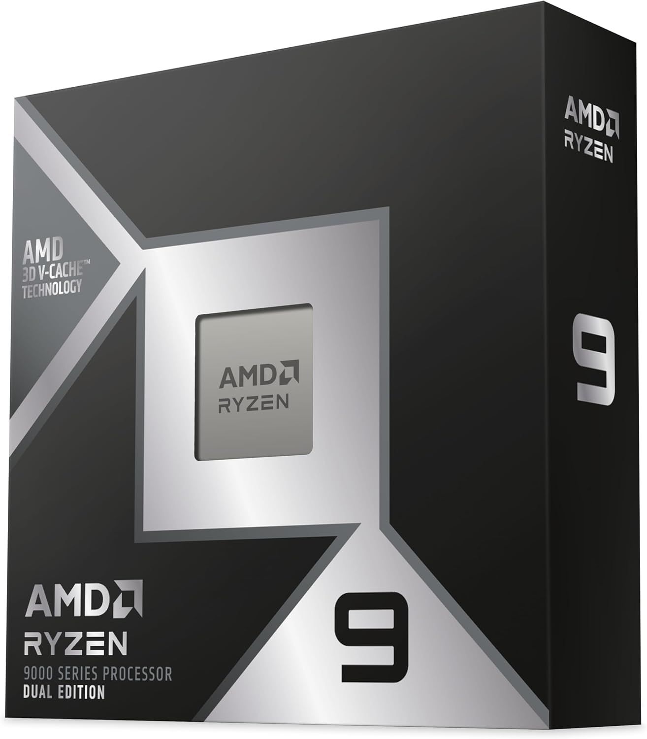 AMD Ryzen 9 9950X3D2 BOX  (Pas de Ventilateur Inclus)