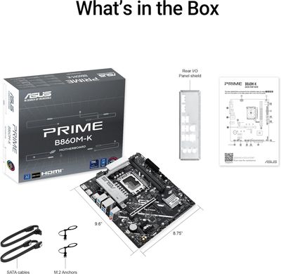 ASUS Carte mère PRIME B860M-K Micro-ATX