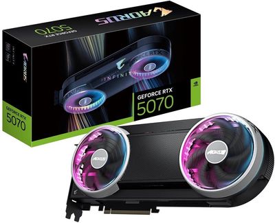 GigaByte GeForce RTX 5070 AORUS Infinity GV-N5070AORUS IF-12GD