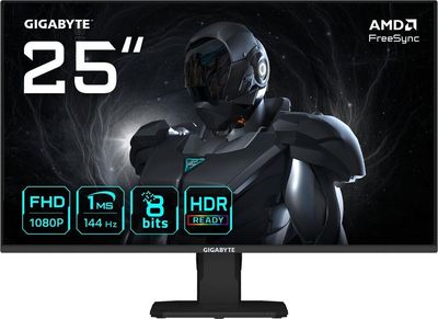 GIGABYTE GS25F14 MONITEUR GAMING FHD 25” - 1920 X 1080, 144HZ
