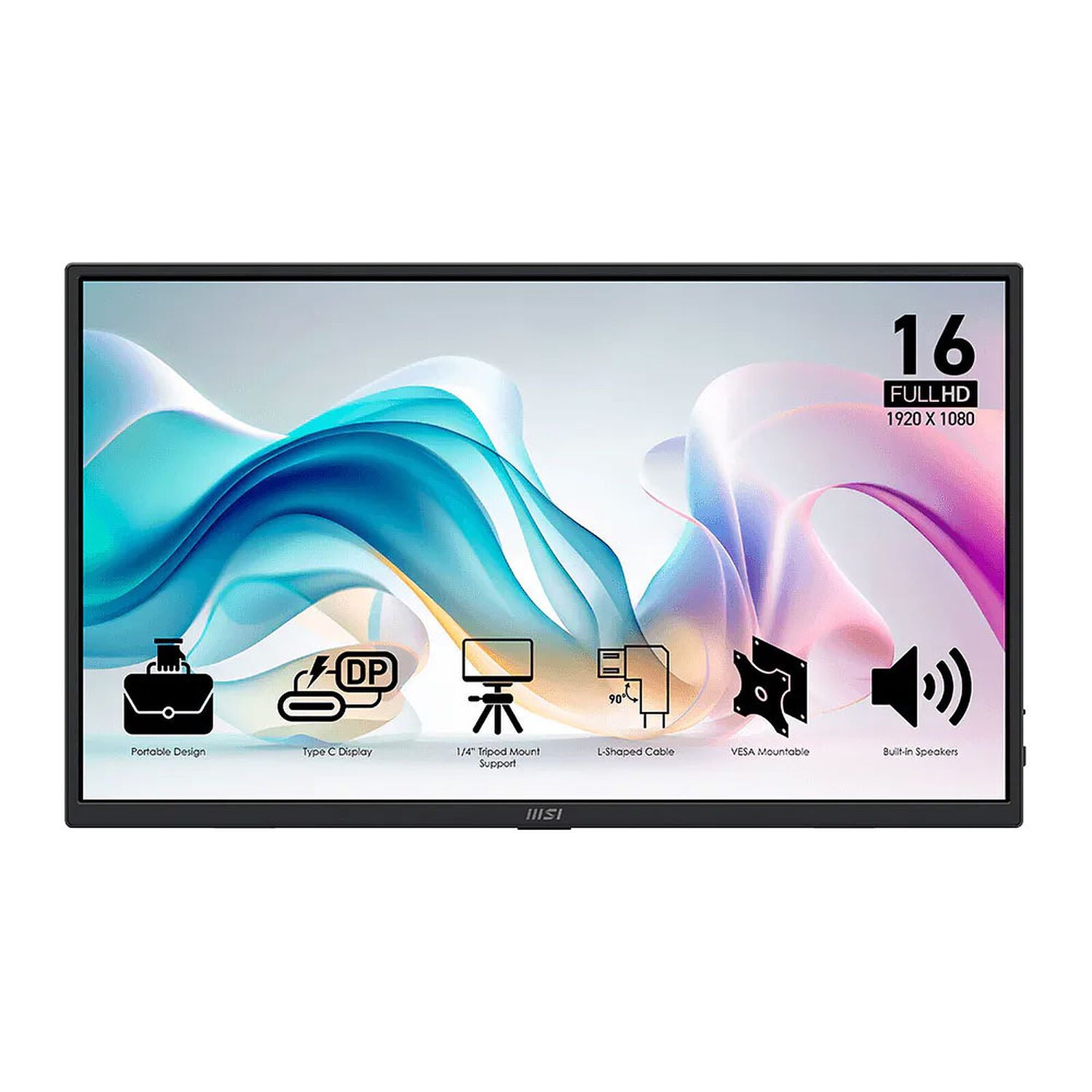 Moniteur portable MSI PRO MP165 E6 15,6" IPS Full HD
