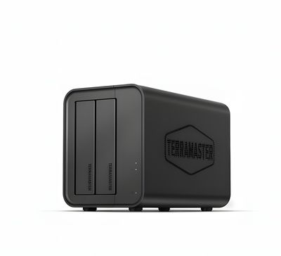 TerraMaster F2-424 - NAS 2 baies Intel N95, 8 Go DDR5, 2x 2.5GbE, 2x M.2 NVMe