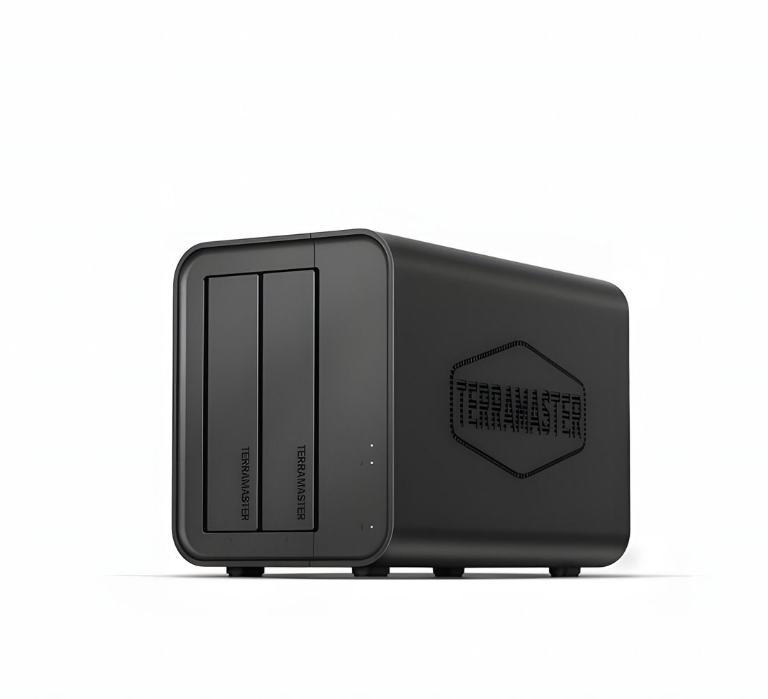 TerraMaster F2-424 - NAS 2 baies Intel N95, 8 Go DDR5, 2x 2.5GbE, 2x M.2 NVMe