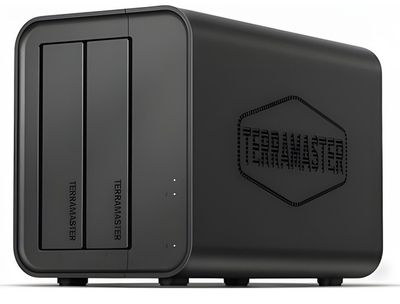 TerraMaster F2-424 - NAS 2 baies Intel N95, 8 Go DDR5, 2x 2.5GbE, 2x M.2 NVMe