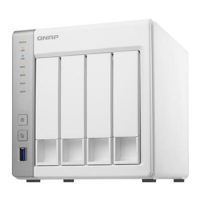 QNAP TS-431P - NAS 4 baies, processeur dual-core 1,7 GHz, 1 Go RAM