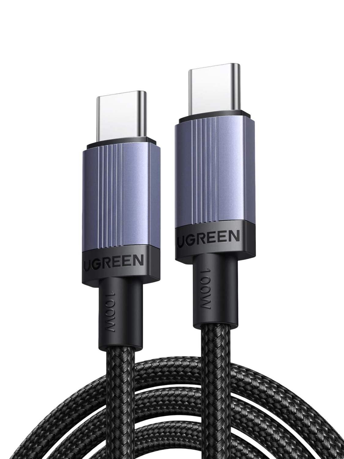 UGREEN Câble USB-C vers USB-C PD 100W 1 m - Charge rapide 5A