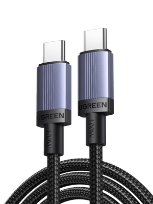 UGREEN Câble USB-C vers USB-C PD 100W 1 m - Charge rapide 5A