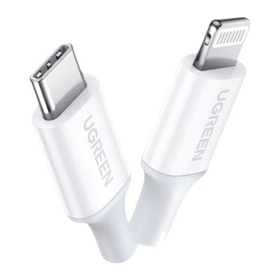 UGREEN Câble Lightning vers USB-C MFi Certifié pour charge rapide iPhone