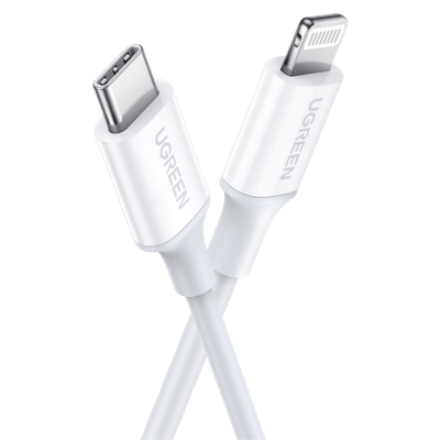 UGREEN Câble Lightning vers USB-C MFi certifié tressé
