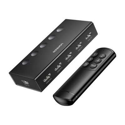UGREEN Commutateur HDMI 5 entrées 1 sortie 4K@60Hz avec télécommande