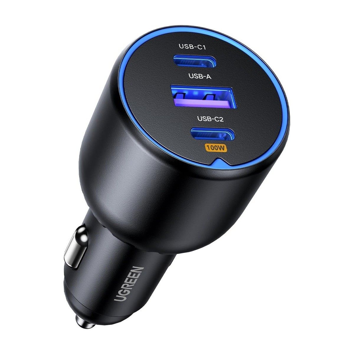 UGREEN Chargeur de voiture USB-C 130 W rapide PD3.0 QC4.0 PPS