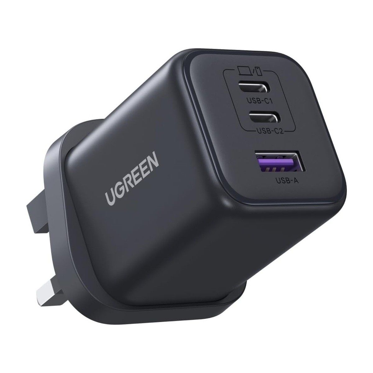 UGREEN Chargeur mural USB-C 45 W 3 ports