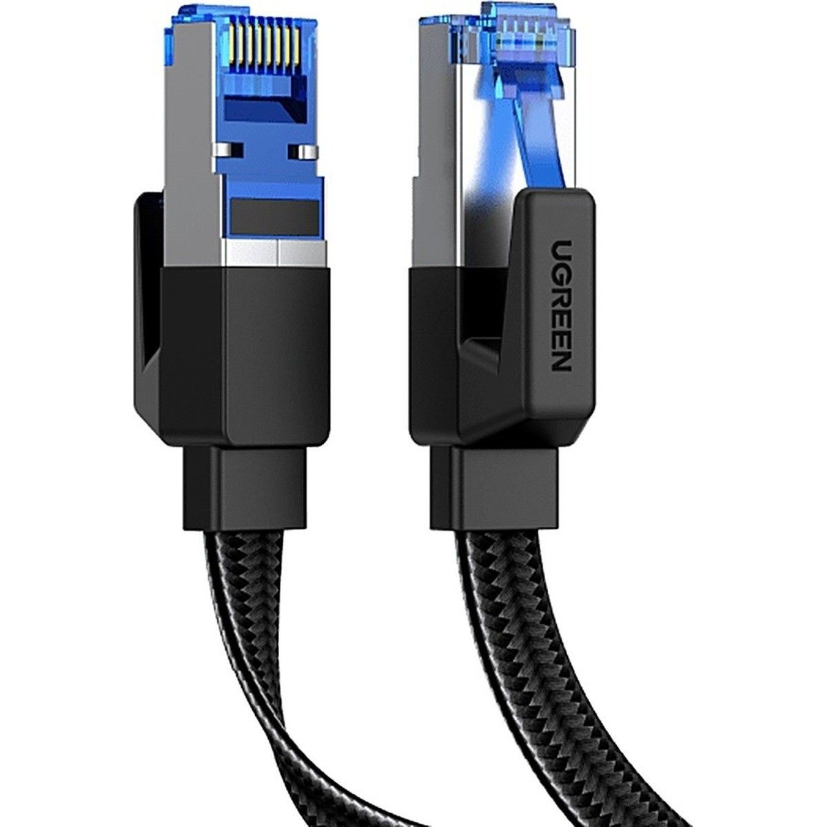 UGREEN Câble Ethernet Cat 8 Plat RJ45 26AWG 40 Gbps 2000 MHz